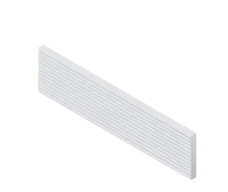 3&quot; x 12&quot; corrugated texture field tile